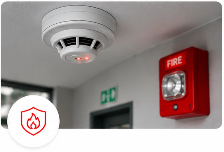 Équipements de sécurité incendie extincteurs et alarmes pour ERP et entreprises