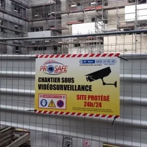 Sécurité de chantier à Paris - Prosafe Security 36